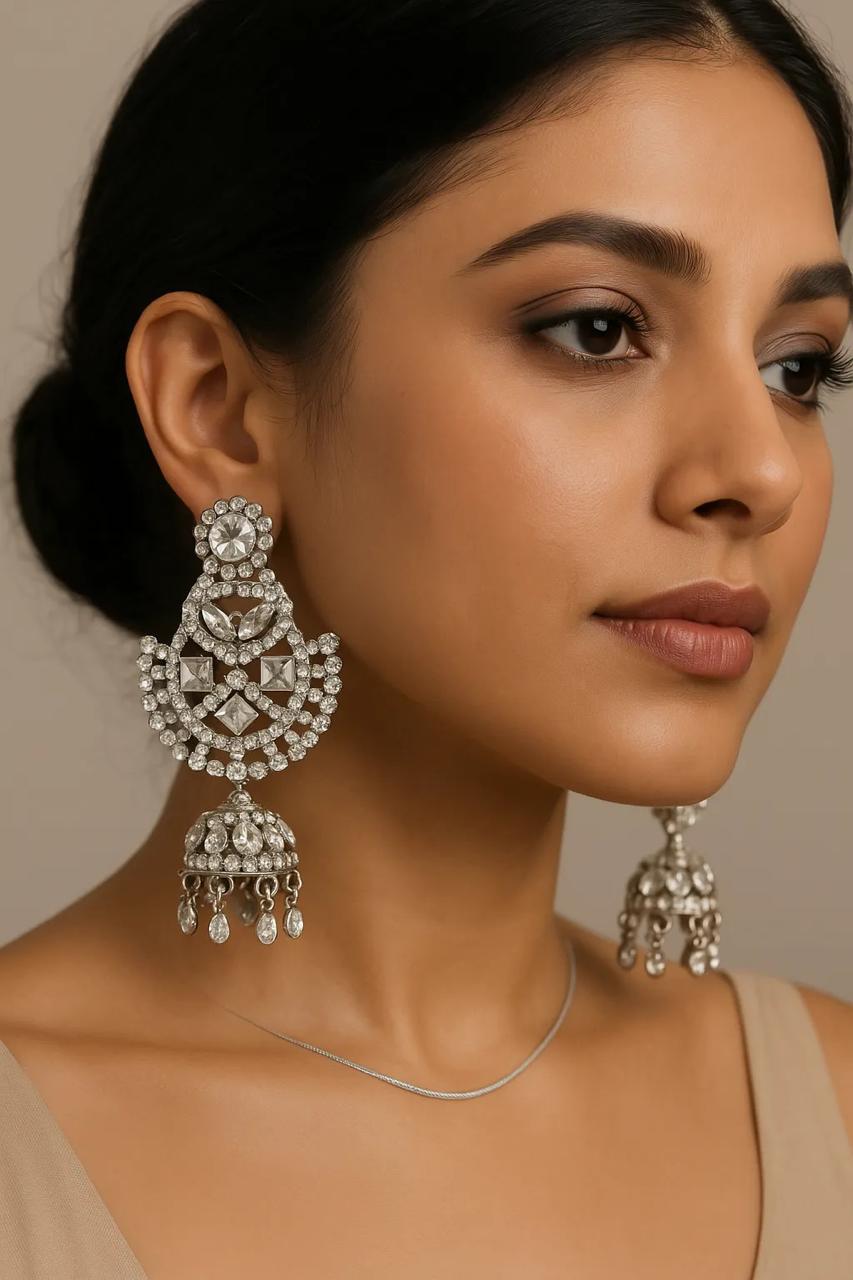 Aarohi Mirror Polki Bridal Set
