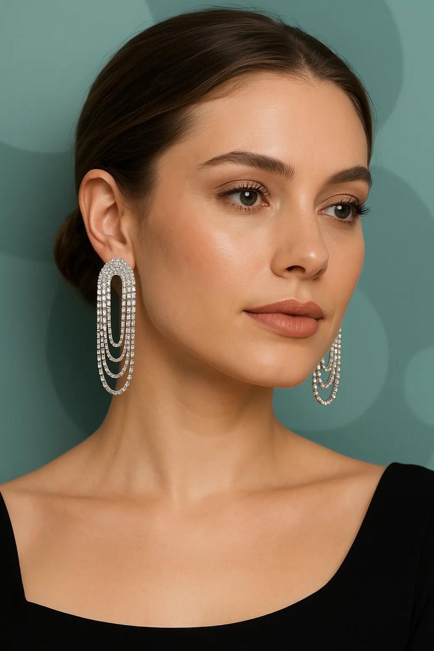 Silver Allure Necklace & Earrings