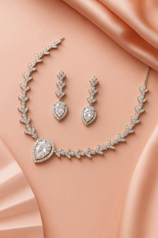 Aurelia CZ Luxe Necklace Set